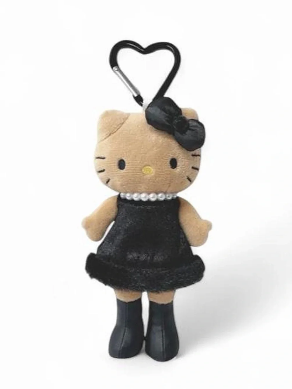 Hello Kitty Black Dress Plush Keychain - Kids Accessories